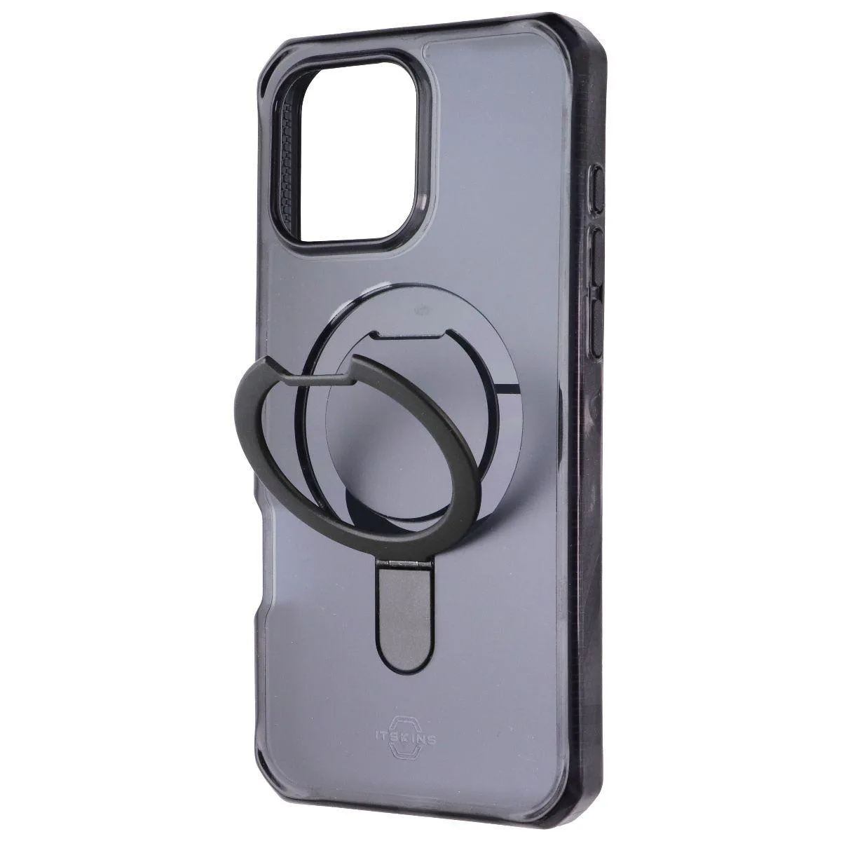 ITSKINS ITSKINS Hybrid_R Vapor Stand Case for iPhone 16 Pro Max - Black — product photo