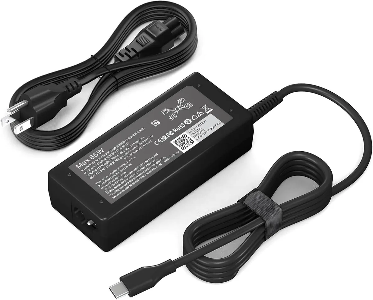 BFKK BFKK Replacement 65W USB-C Laptop Charger All 65W USB Type C Power Adapter — product photo