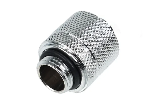 Chrome G1/4 compression fitting for 13/10mm tubing
