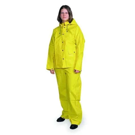 Condor Condor 4T224 Three-Piece PVC Rainsuit Yellow S — product photo