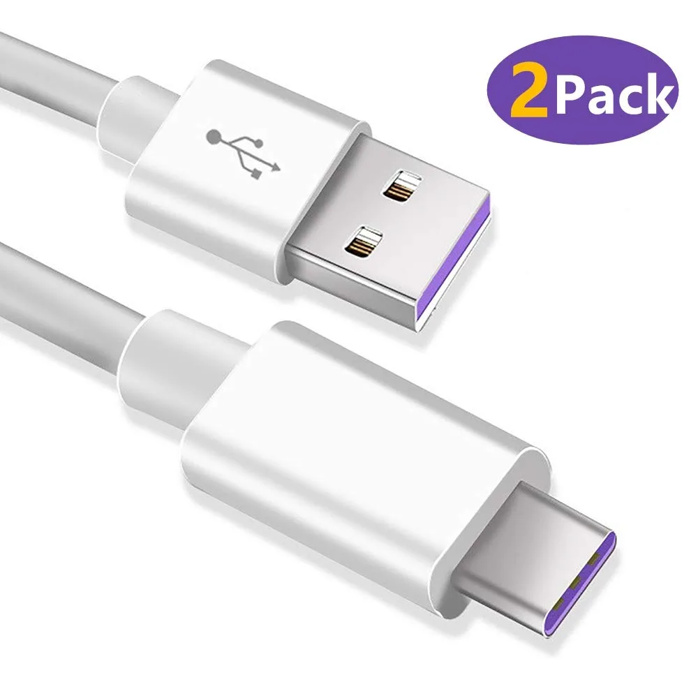 Jansicotek Jansicotek USB-C Cable 3.3FT 2-Pack White — product photo