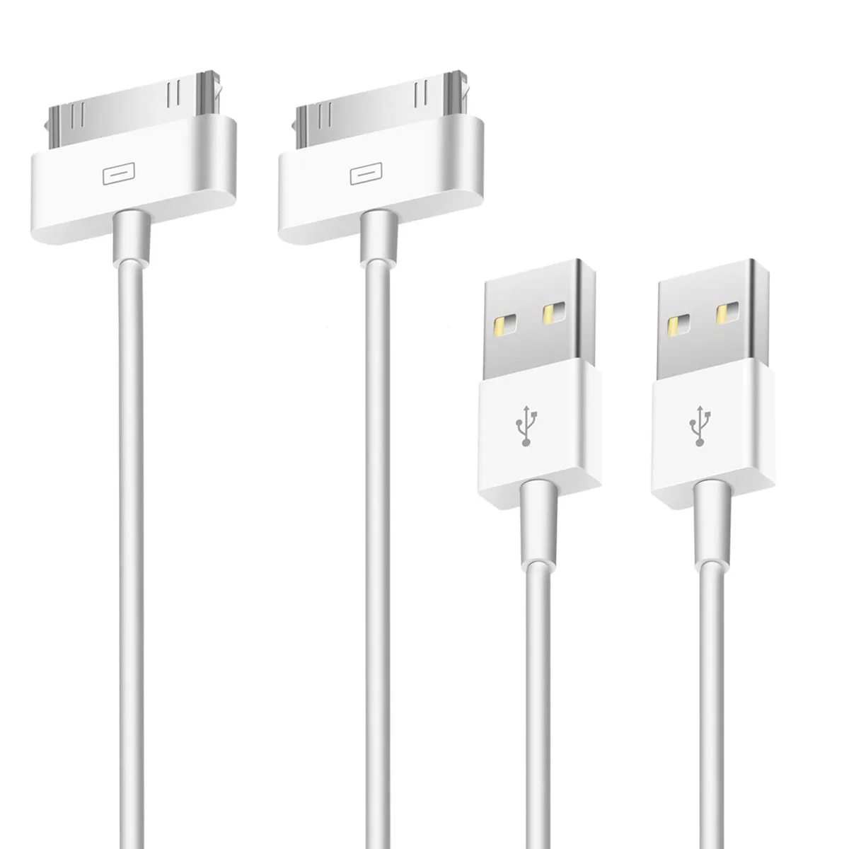isptewhie isptewhie 2pcs 30 Pin USB Sync Charging Cable 3.3 Feet — product photo