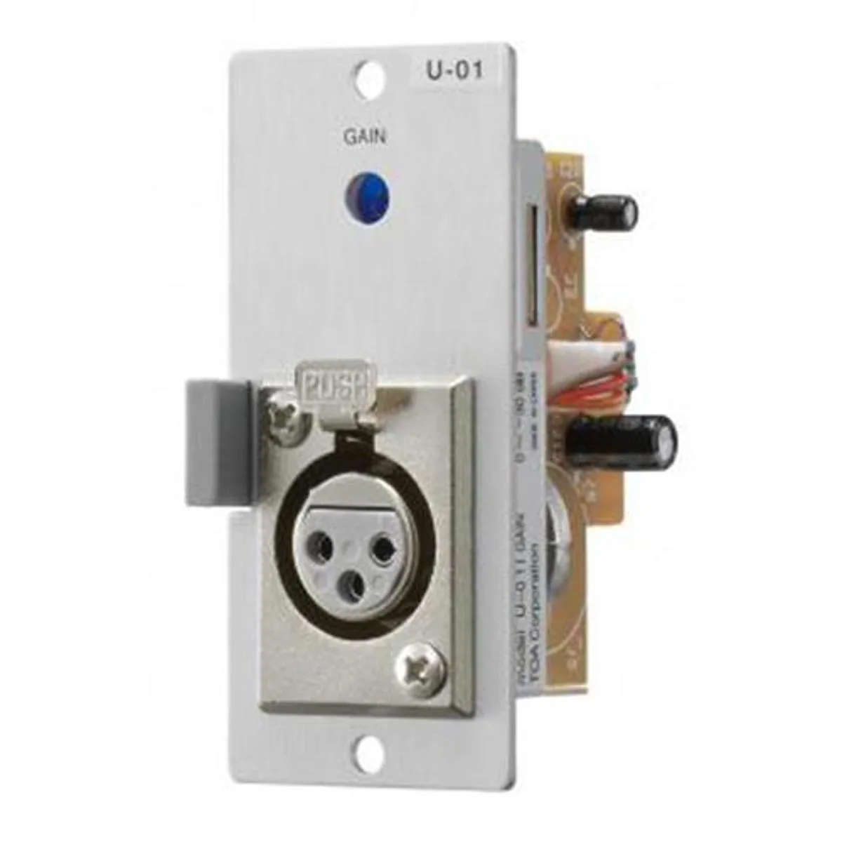 TOA ELECTRONICS TOA ELECTRONICS 900 Series Unbalanced Line Input Module Female XLR -20dB 220kOhms 20Hz-20kHz — product photo