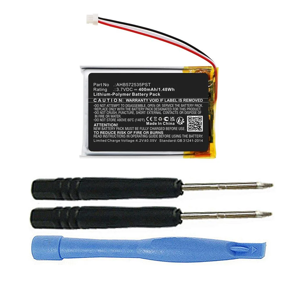 MPF Products MPF Products 400mAh AHB572535PST Battery for Jabra Evolve 75 Headset — product photo