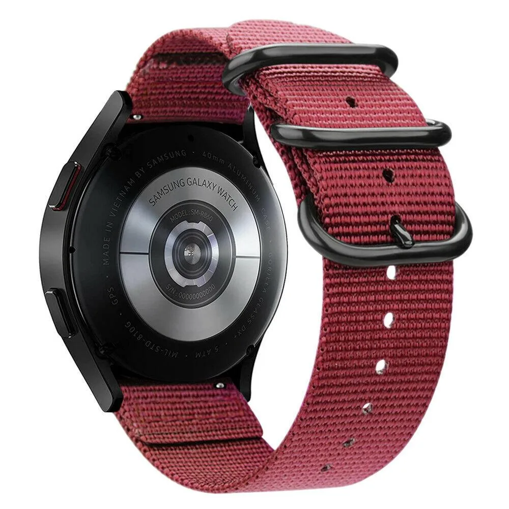 The Perfect Part The Perfect Part 18mm 20mm 22mm Quick Release Watch Strap Wine Red — product photo