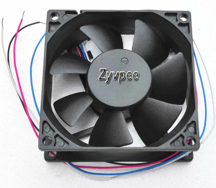 Zyvpee Zyvpee AD0812XB257B04 80*25mm 12V .45A 4-wire case fan — product photo