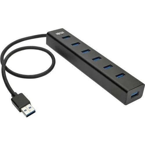 Tripp Lite Tripp Lite U360-007-AL 7-Port USB 3.0 Hub Aluminum — product photo