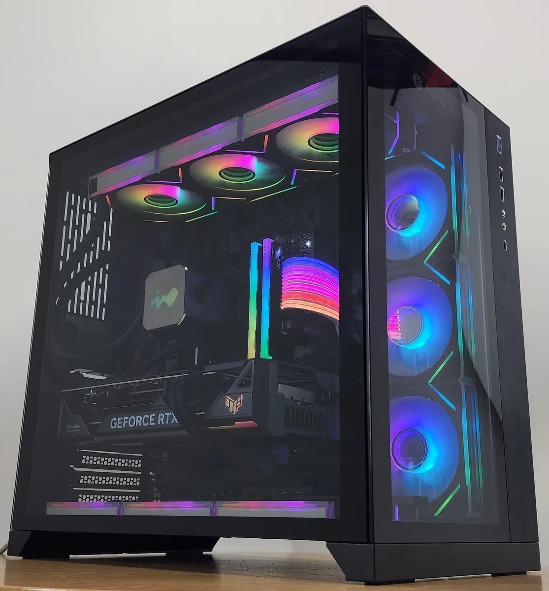 Custom Custom Ryzen 7 7800X3D RTX 4070 Ti 32GB DDR5 1TB NVME gaming PC — product photo