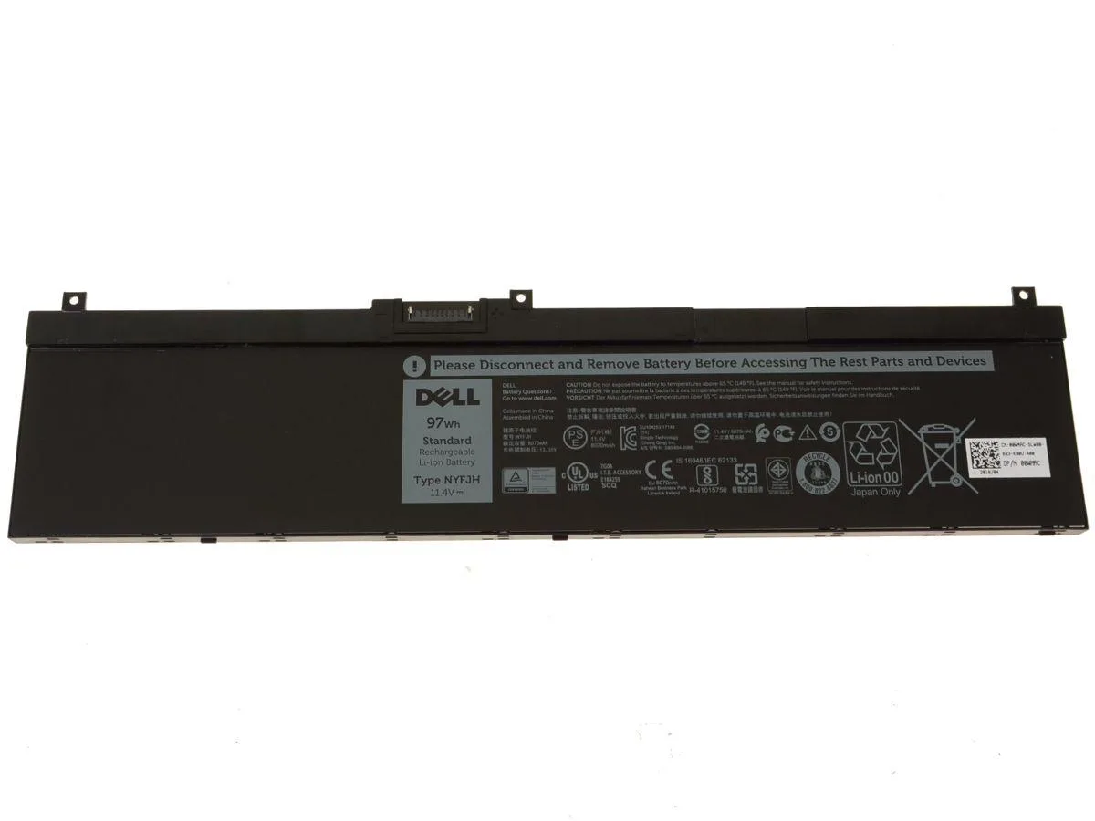 DELL DELL Precision 7530 7730 7540 7740 6-Cell 97Wh laptop battery NYFJH — product photo