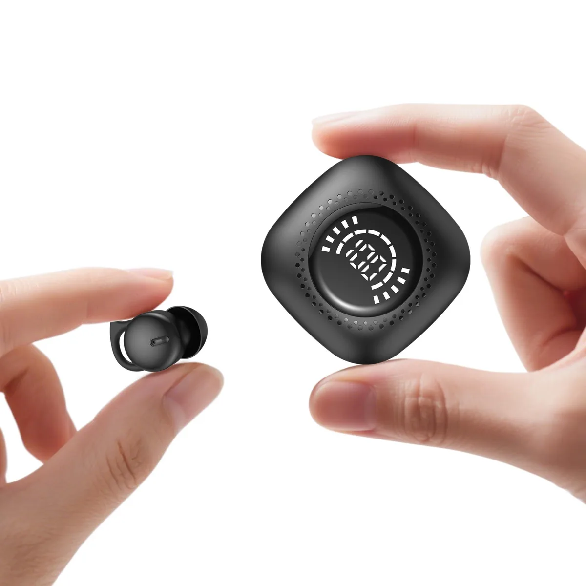  DAGKHE Q26T Bluetooth 5.3 Earbuds Black — product photo