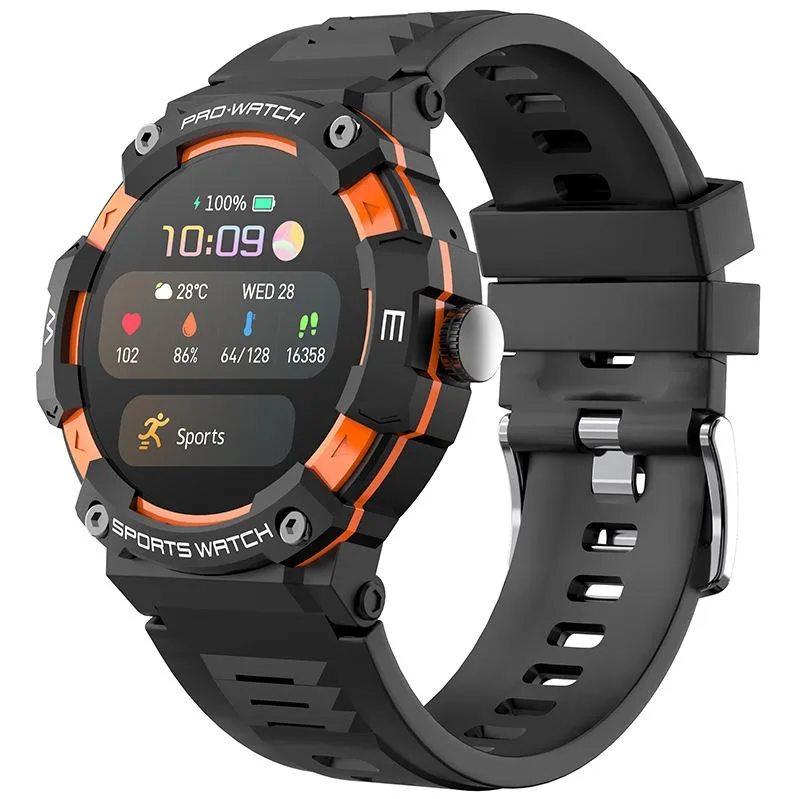 allentian allentian G206 Smart Watch Orange 29-35mm 15-21 Day Battery — product photo