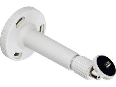 Beige plastic camera mount, 5.7 inches long, swivels 360 degrees