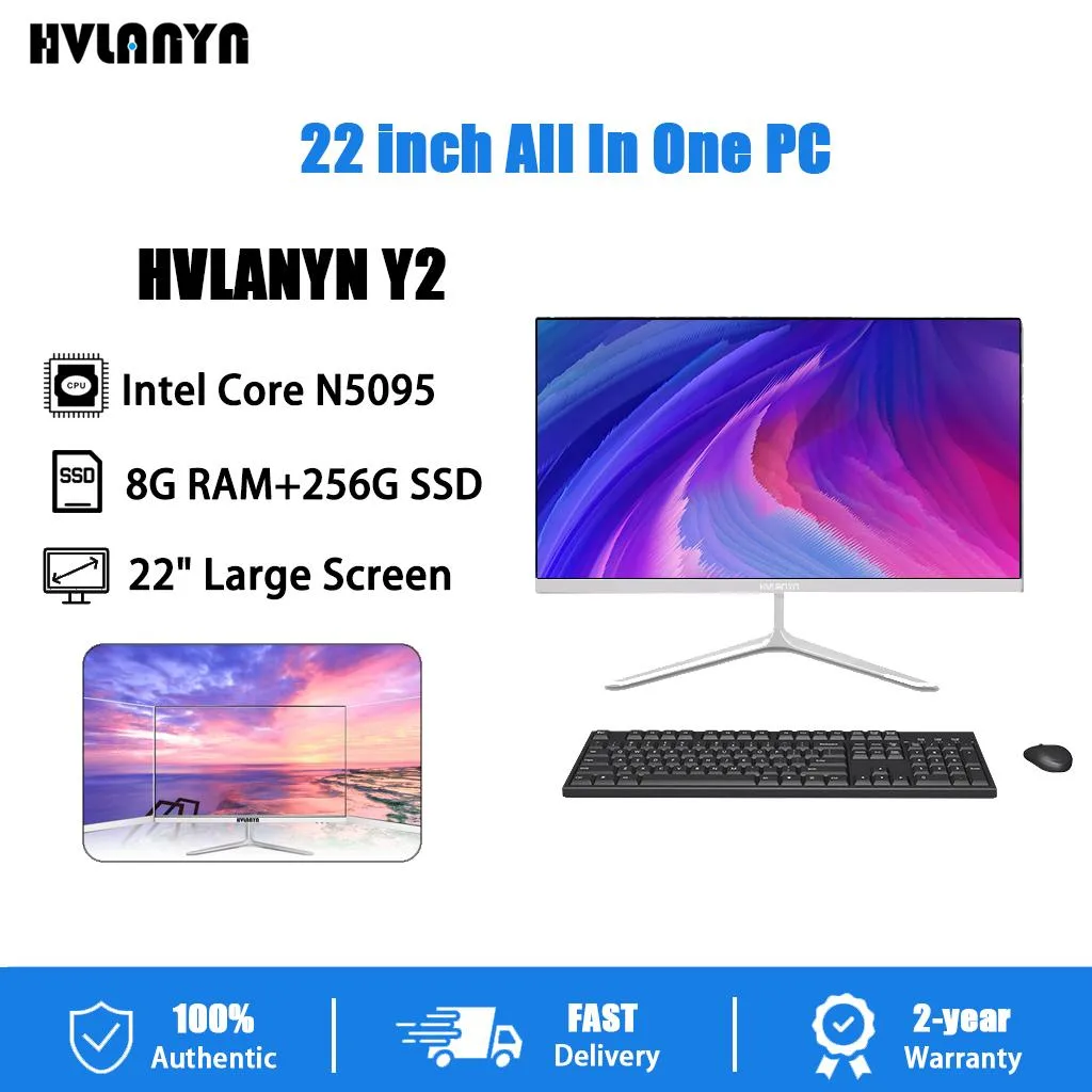 Huilian Cloud Technology (Shenzhen) Co., Huilian Cloud Technology (Shenzhen) Co., Y2 21.5" Intel Celeron N5095 8GB 256GB all-in-one PC — product photo