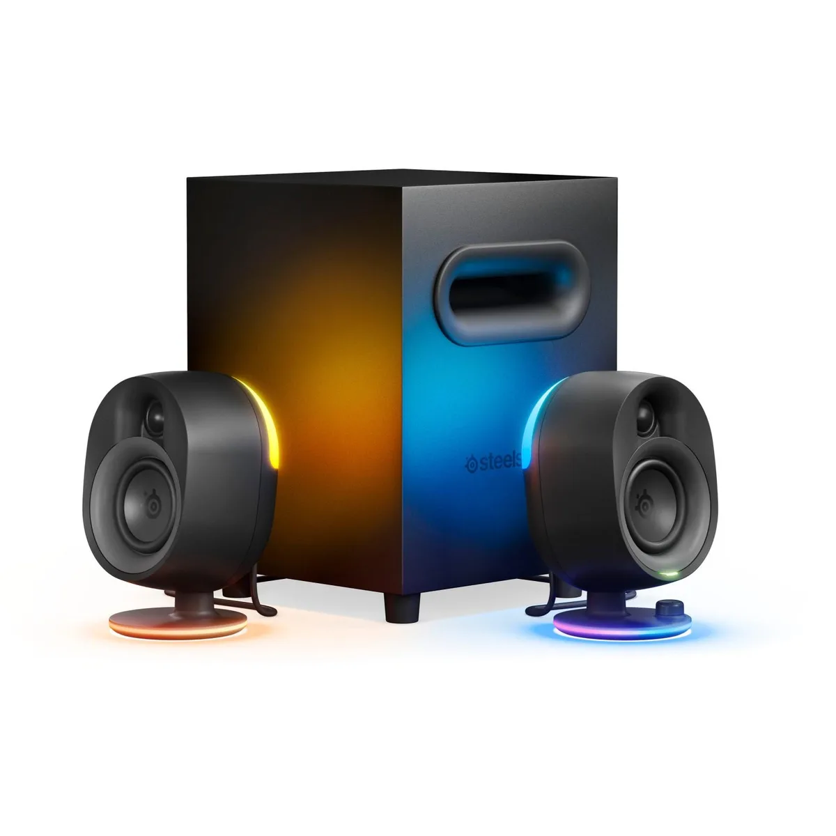 SteelSeries SteelSeries Arena 7 2.1 Desktop Gaming Speakers Black — product photo