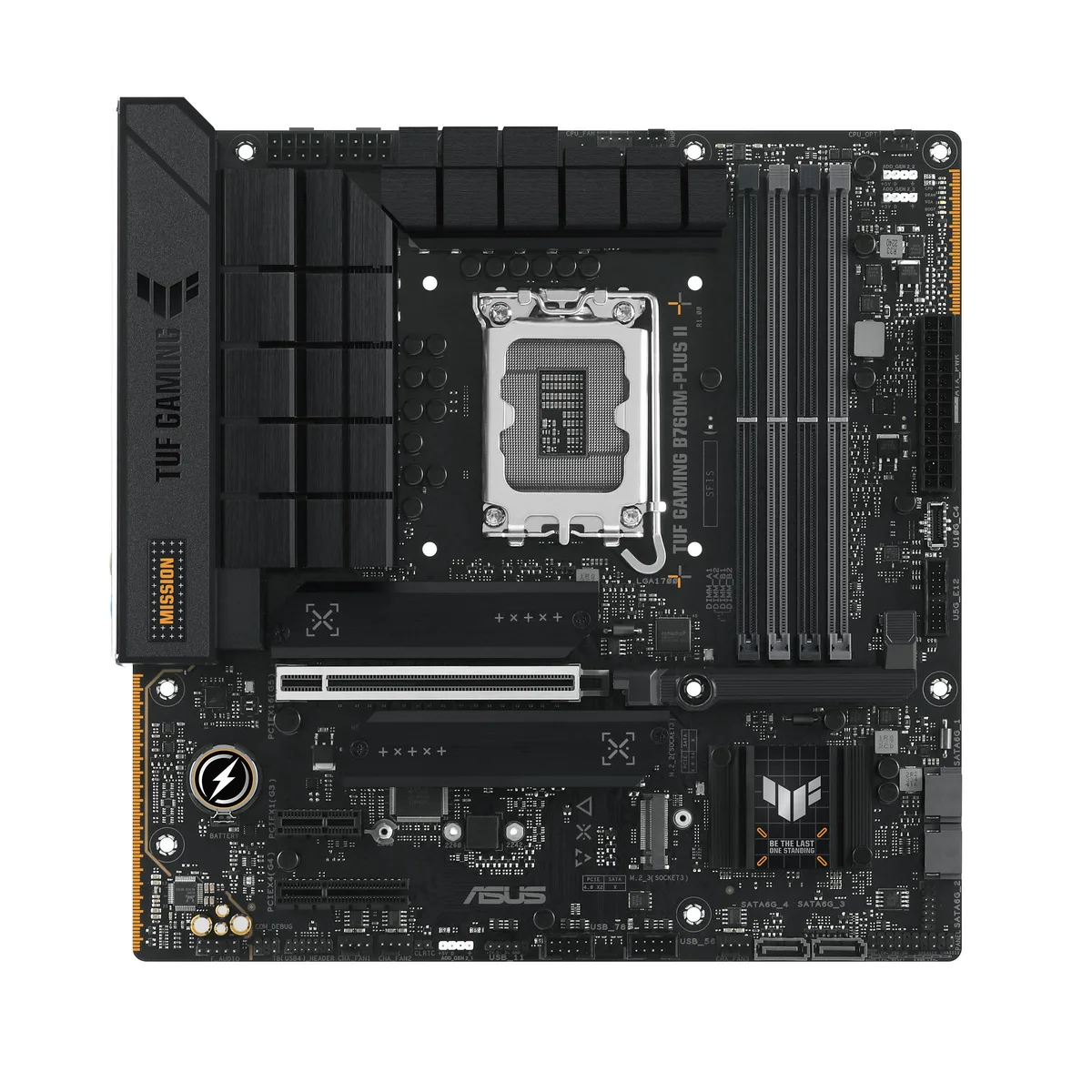 ASUS ASUS TUF GAMING B760M-PLUS II Intel motherboard — product photo