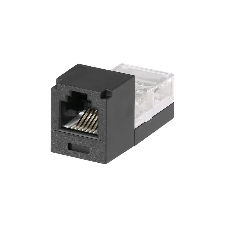 Panduit Panduit Mini-Com Mini-Jack Cat 3 UTP Module Black — product photo