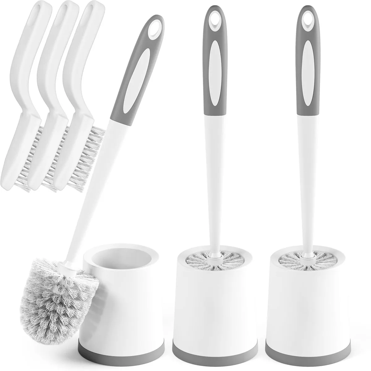  Holaloha VA3-HTBS-3-White01 Toilet Brush Set 3 Pack White — product photo