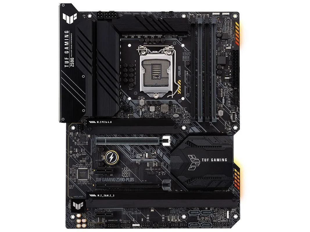 ASUS ASUS TUF GAMING Z590-PLUS LGA 1200 Intel Motherboard — product photo