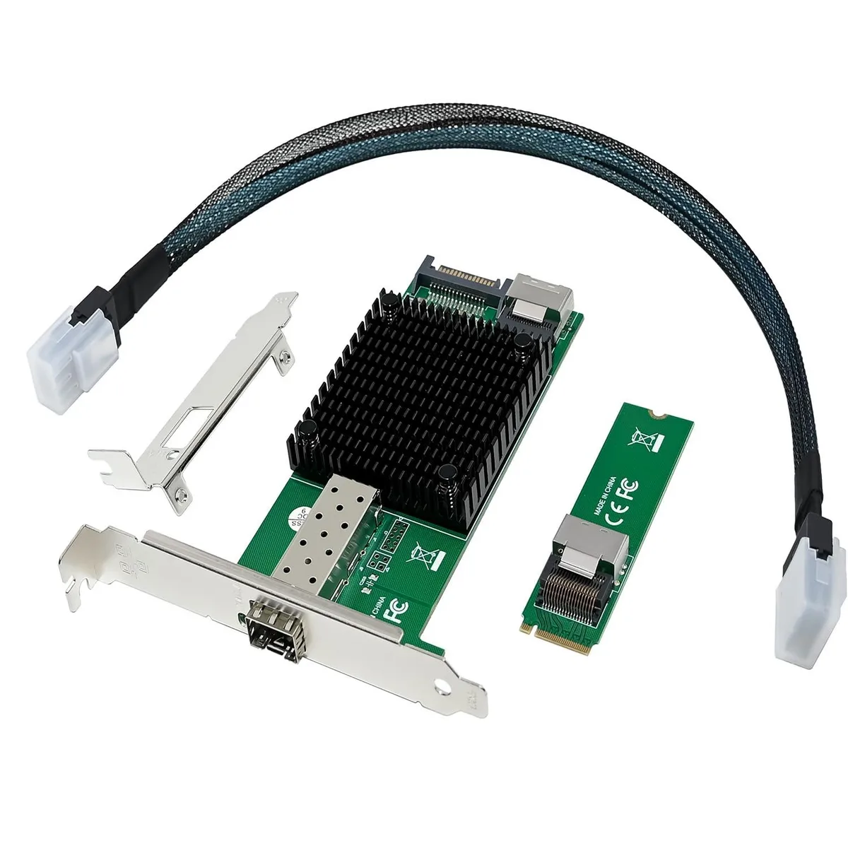 C&amp;N C&amp;N 10G M.2 Intel 82599 SFP+ network card — product photo