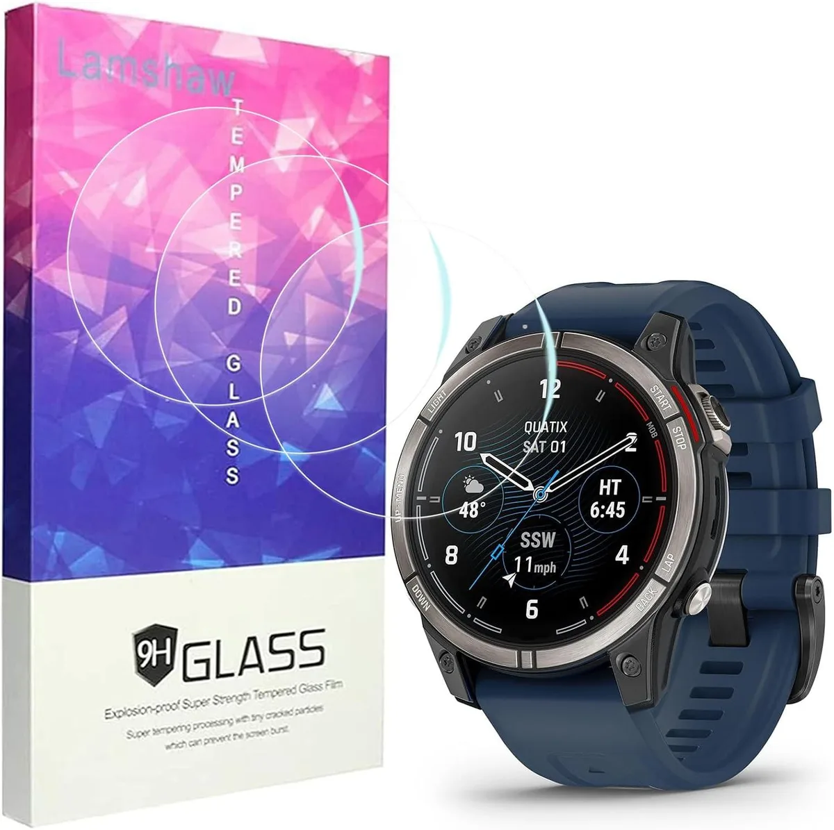 ETEIZU ETEIZU Screen Protector for Garmin Quatix 7 Pro — product photo