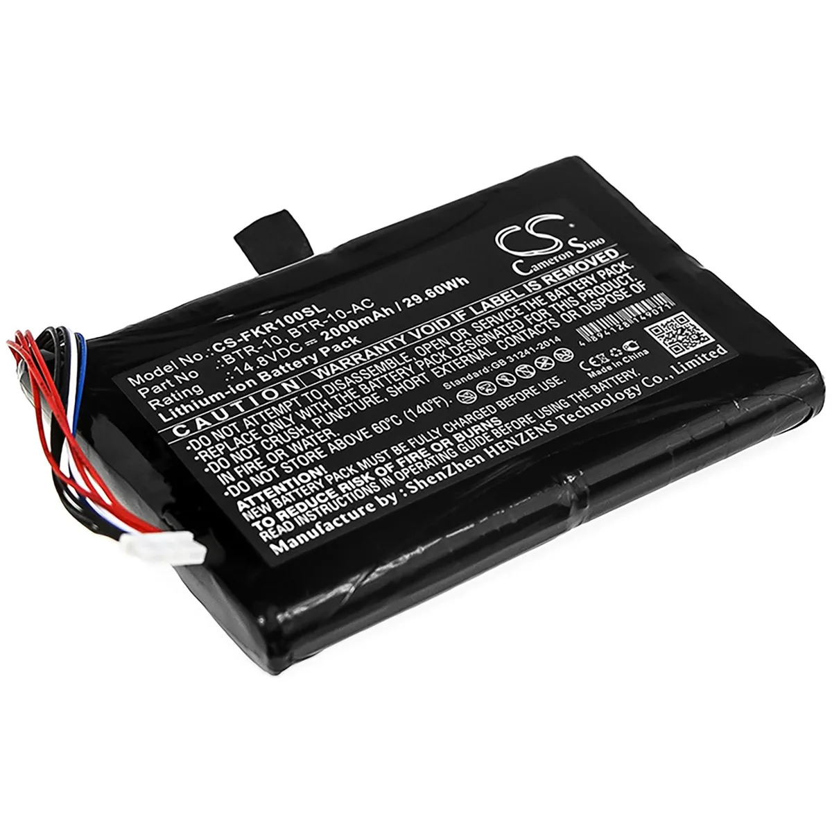 Cameron &amp; Co Cameron &amp; Co GPS Battery 14.8V 2000mAh Black — product photo