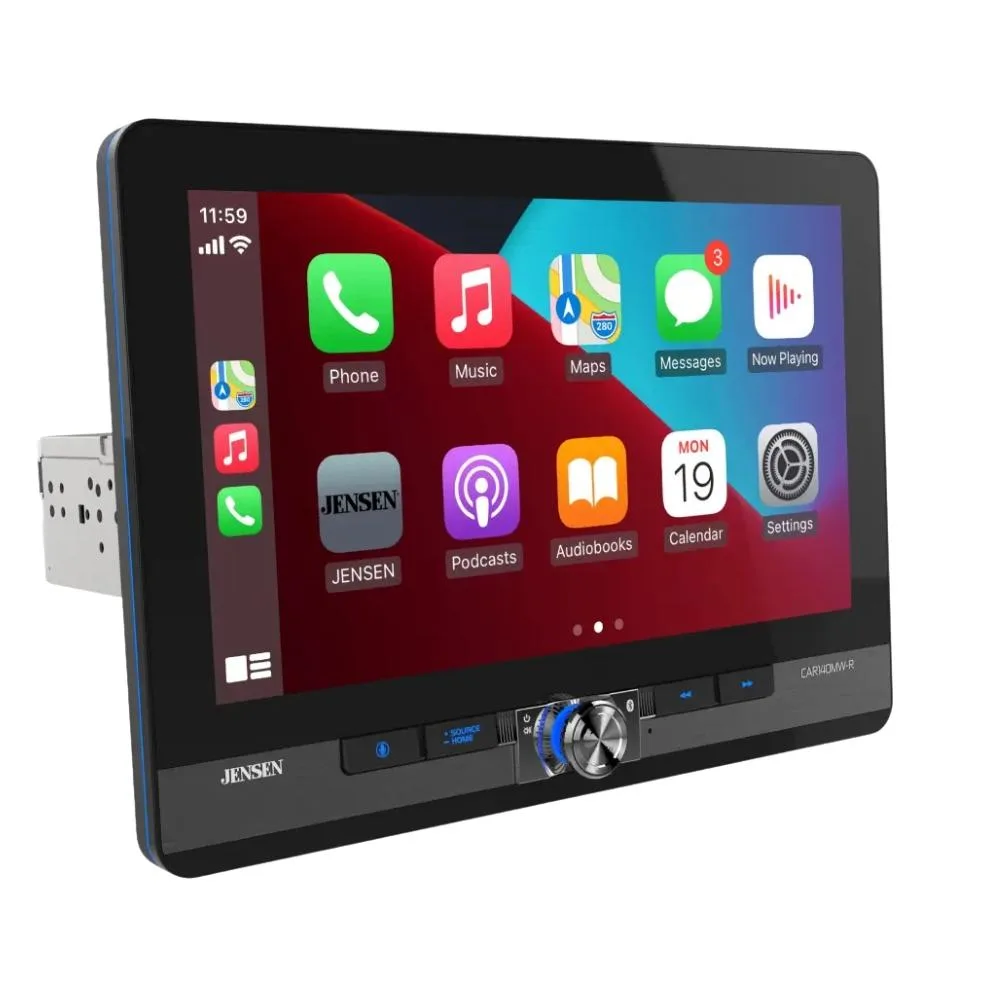JENSEN JENSEN CAR140MW-R 10.1" Multimedia Receiver — product photo