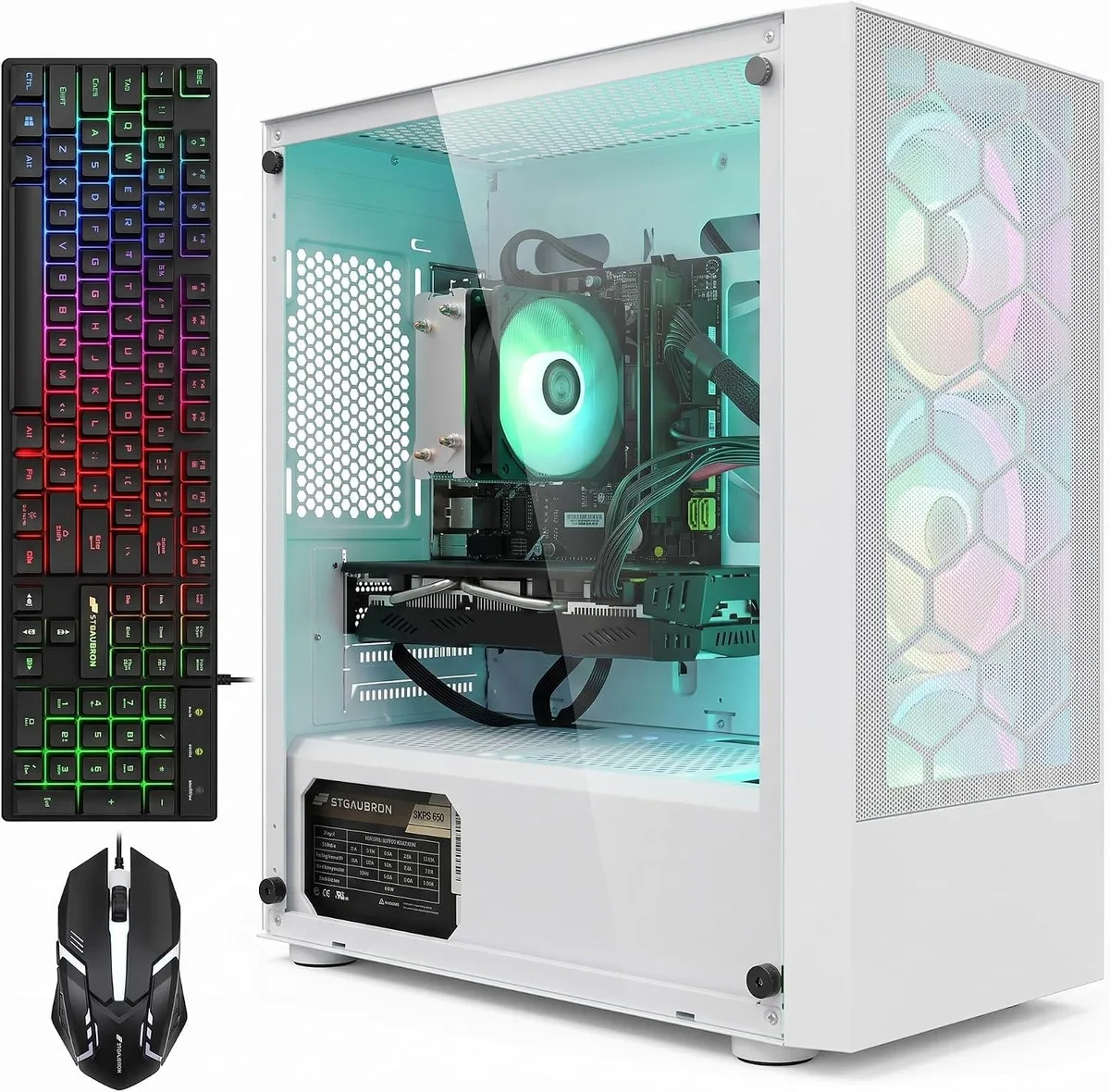STGAubron STGAubron ABR0222 Gaming PC Core i7 3.9GHz Radeon RX 7600 16GB 512GB — product photo