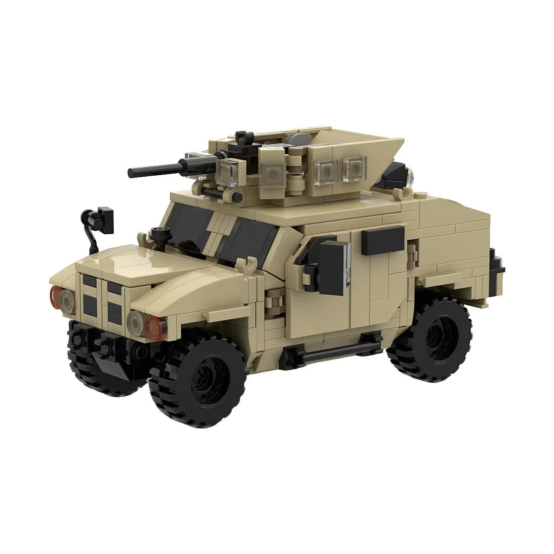 ZITIANYOUBUILD ZITIANYOUBUILD MOC-224326 US Military Off-Road Armored Vehicle Building Blocks 470PCS Educational — product photo