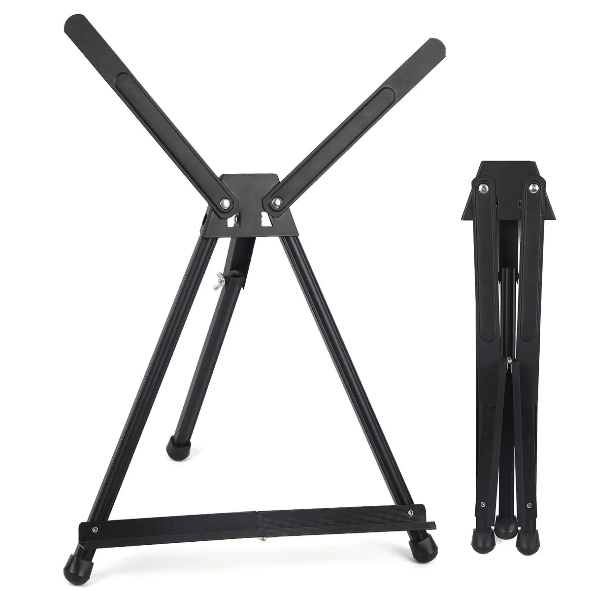  Falling in Art CRT01 Aluminum Tabletop Easel 15-21" Black — product photo