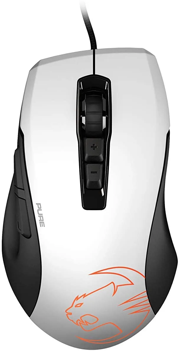 ROCCAT ROCCAT Kone Pure Owl-Eye 12000 DPI Optical RGB Gaming Mouse White — product photo