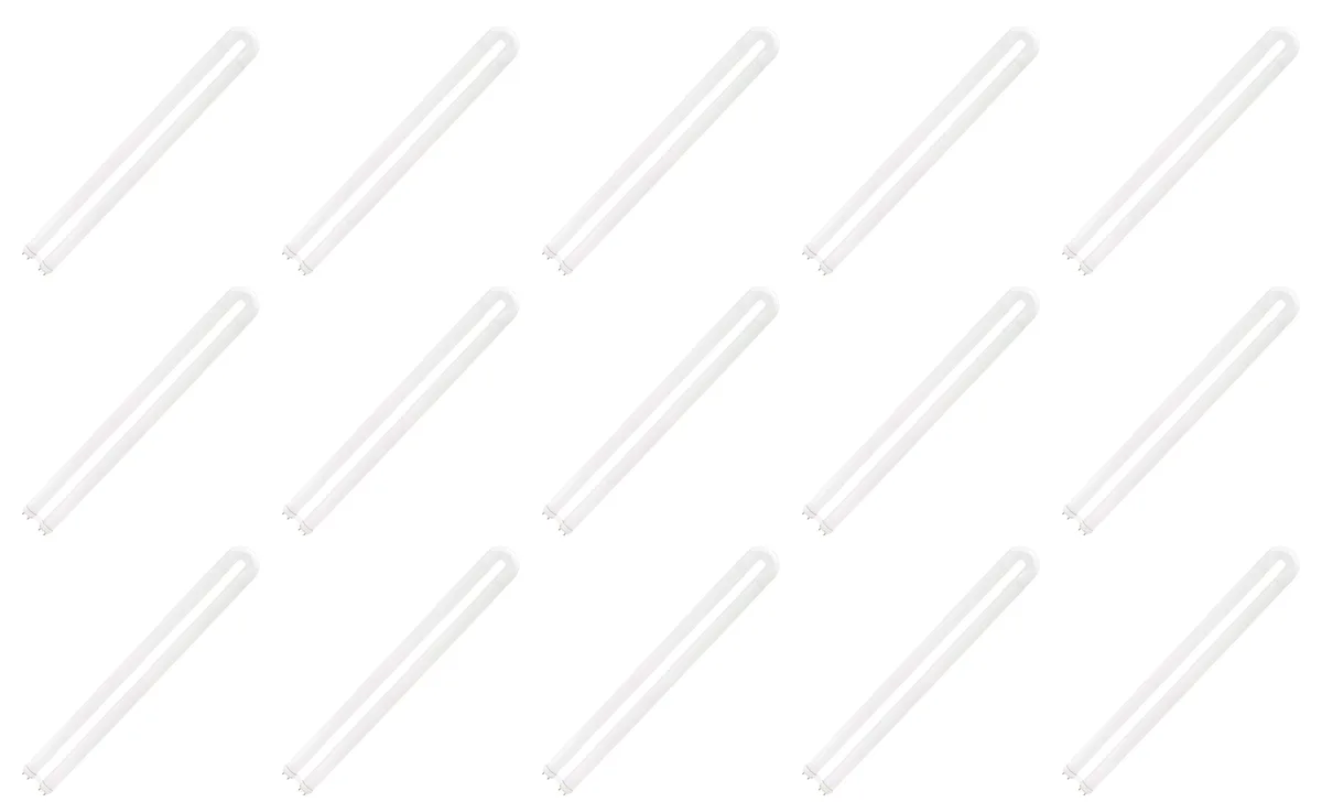 GE GE 62173 U-Shaped T8 29W 3500K Fluorescent Tube Light Bulb Pack of 15 — product photo