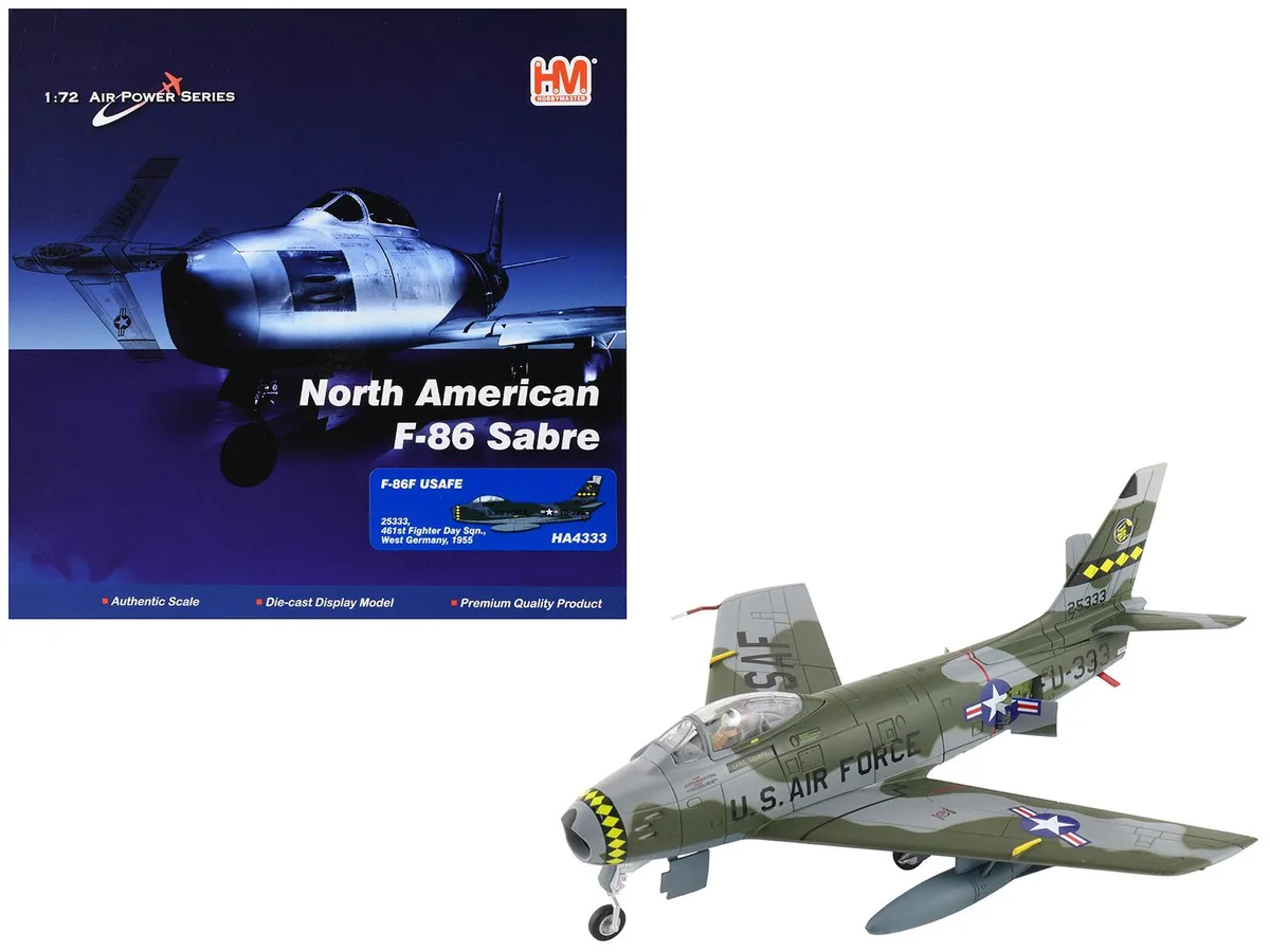 Hobby Master Hobby Master F-86F Sabre "West Germany" 1955 1/72 Diecast — product photo