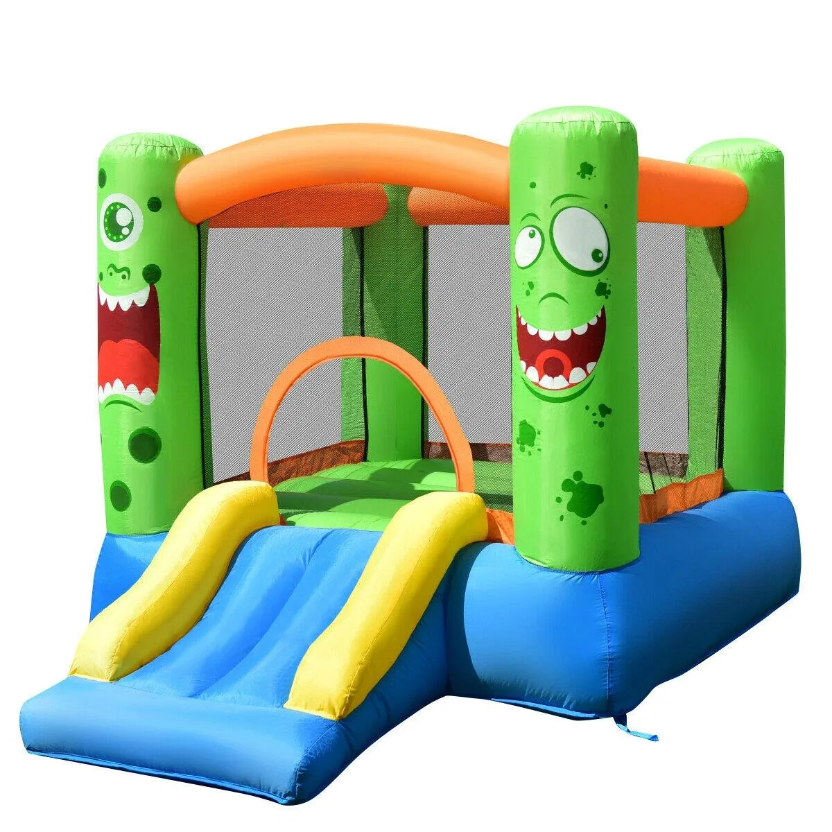 SlickBlue SlickBlue Inflatable Bounce House Jumper Castle 110" x 83" x 67" 198 lbs capacity — product photo