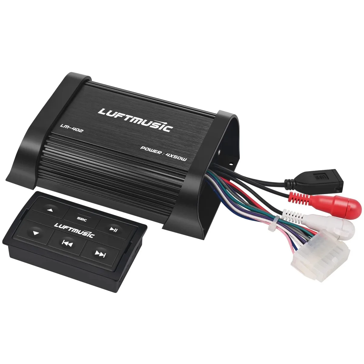 BoYata BoYata LM402 Bluetooth Car Amplifier 45W x 4 — product photo