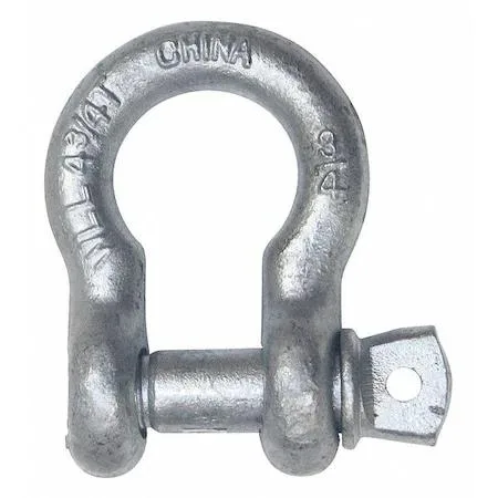 Kinedyne Kinedyne Anchor Shackle 9500 lb Carbon Steel 101-12750GRA — product photo