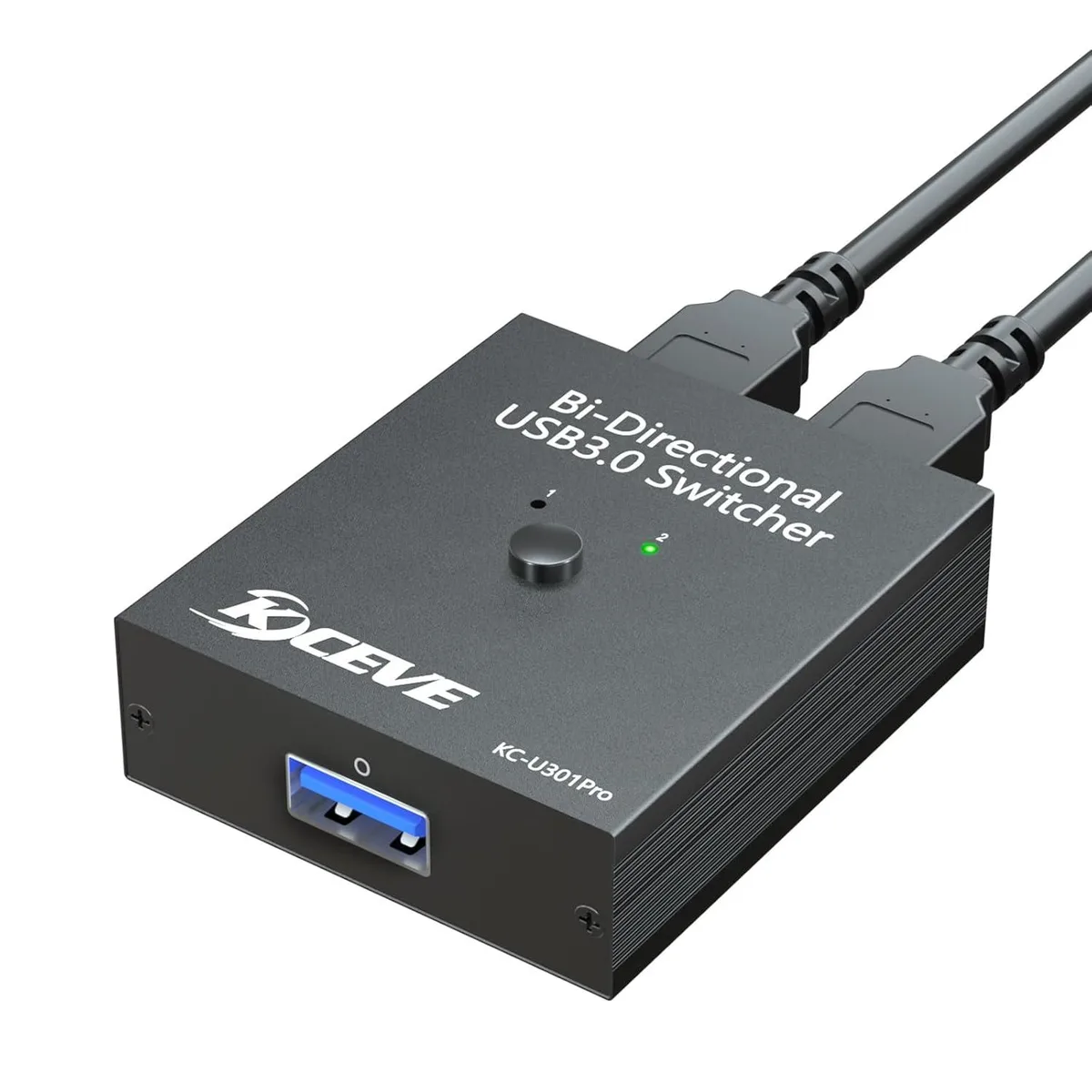 Explus-C Explus-C USB 3.0 Bidirectional KVM Switch 2 in 1 Out / 1 in 2 Out — product photo