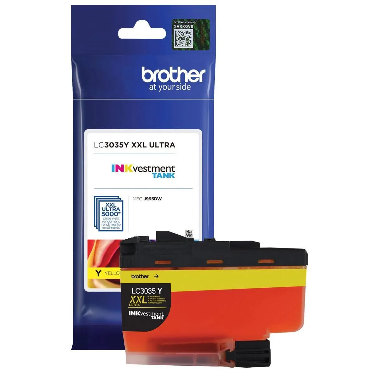Brother Brother LC3035 Ultra High Yield INKvestment Tank Yellow Ink Cartridge 5000 pages — product photo