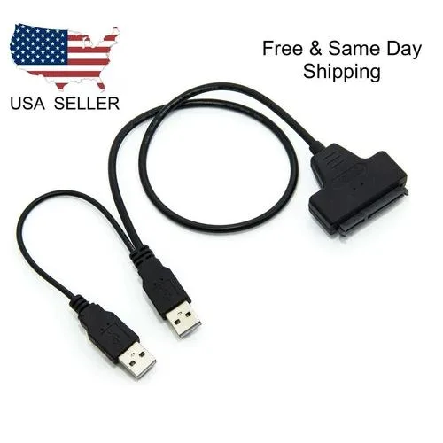 NShi NShi USB 2.0 to 2.5" SATA 22-pin cable adapter 48cm — product photo