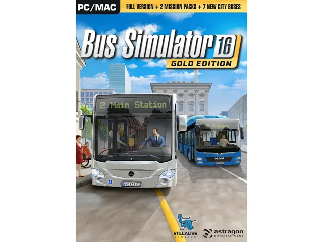 Astragon Astragon 42898 Bus Simulator 16 Gold Edition downloadable game — product photo
