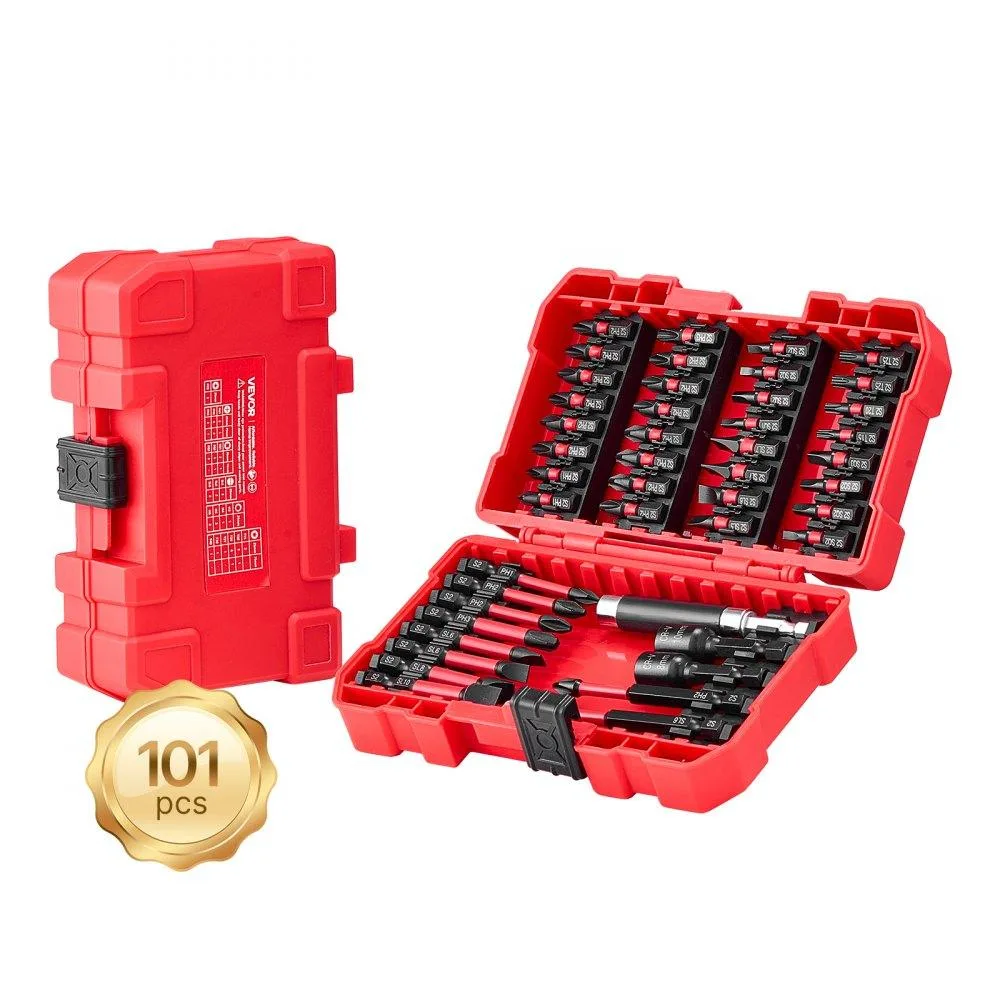 VEVOR VEVOR 101-Piece Screwdriver Bit Set S2 Steel Magnetic Case — product photo