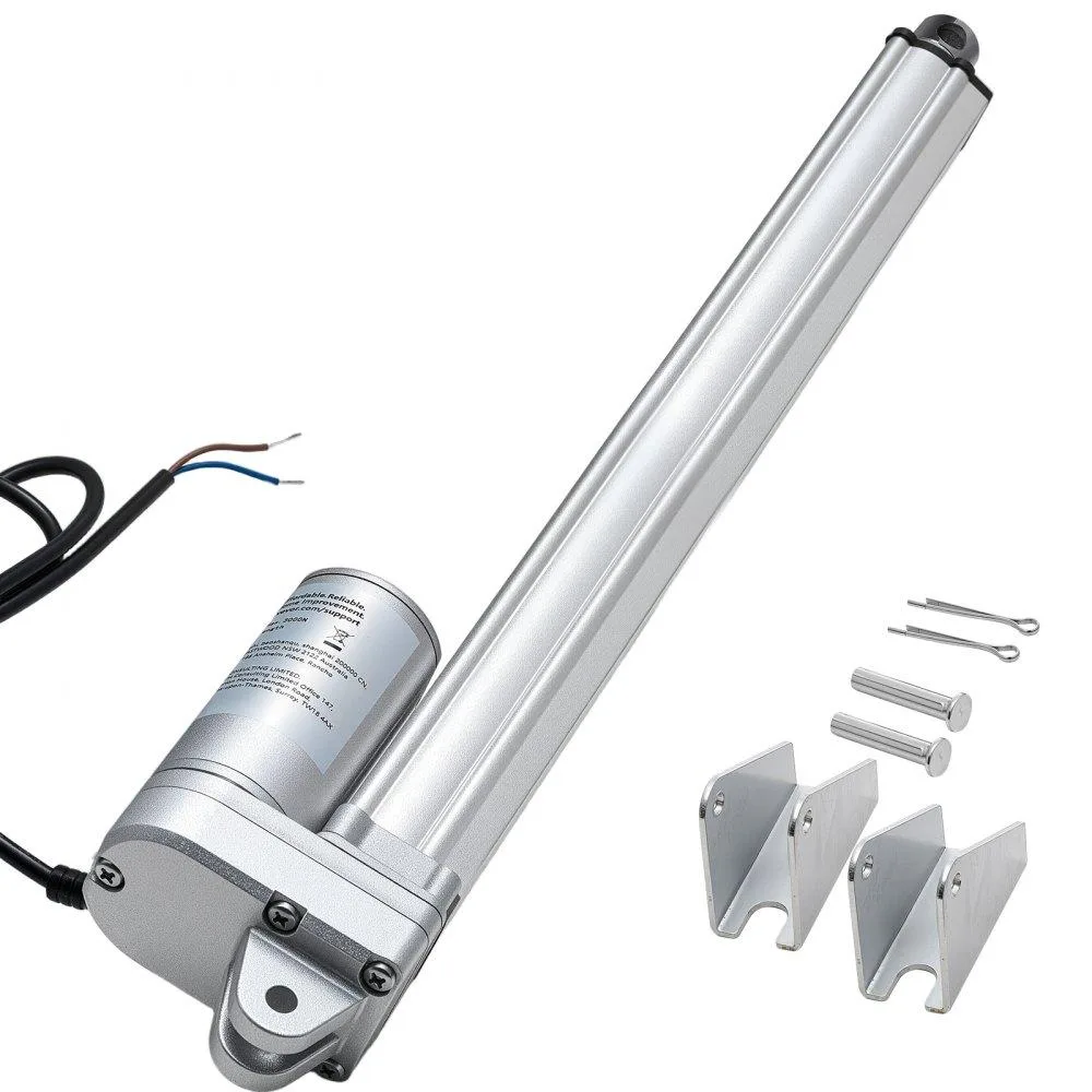 VEVOR VEVOR 12V Linear Actuator 12" IP65 675lbs 0.2"/s with Bracket — product photo