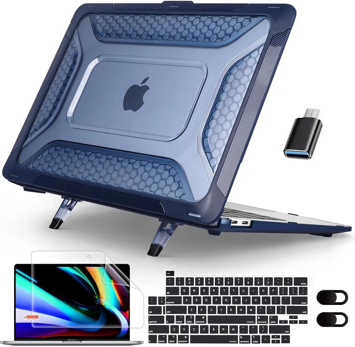 BONAEVER BONAEVER 13 inch MacBook Pro Case Blue — product photo