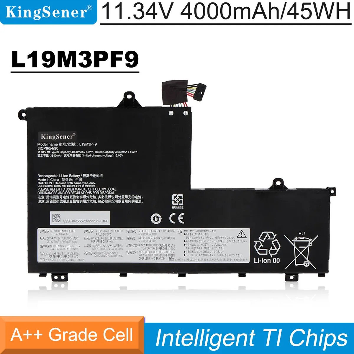 KingSener KingSener L19C3PF9 laptop battery 4000mAh 11.34V 45WH — product photo