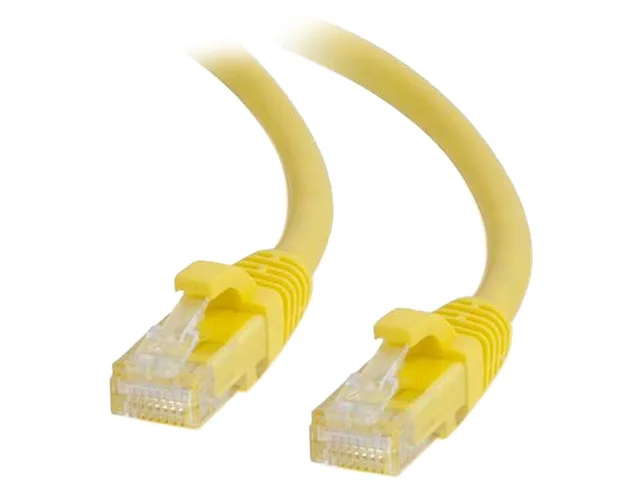Cables To Go Cables To Go 27197 Cat6 network ethernet cable 100 ft Yellow — product photo