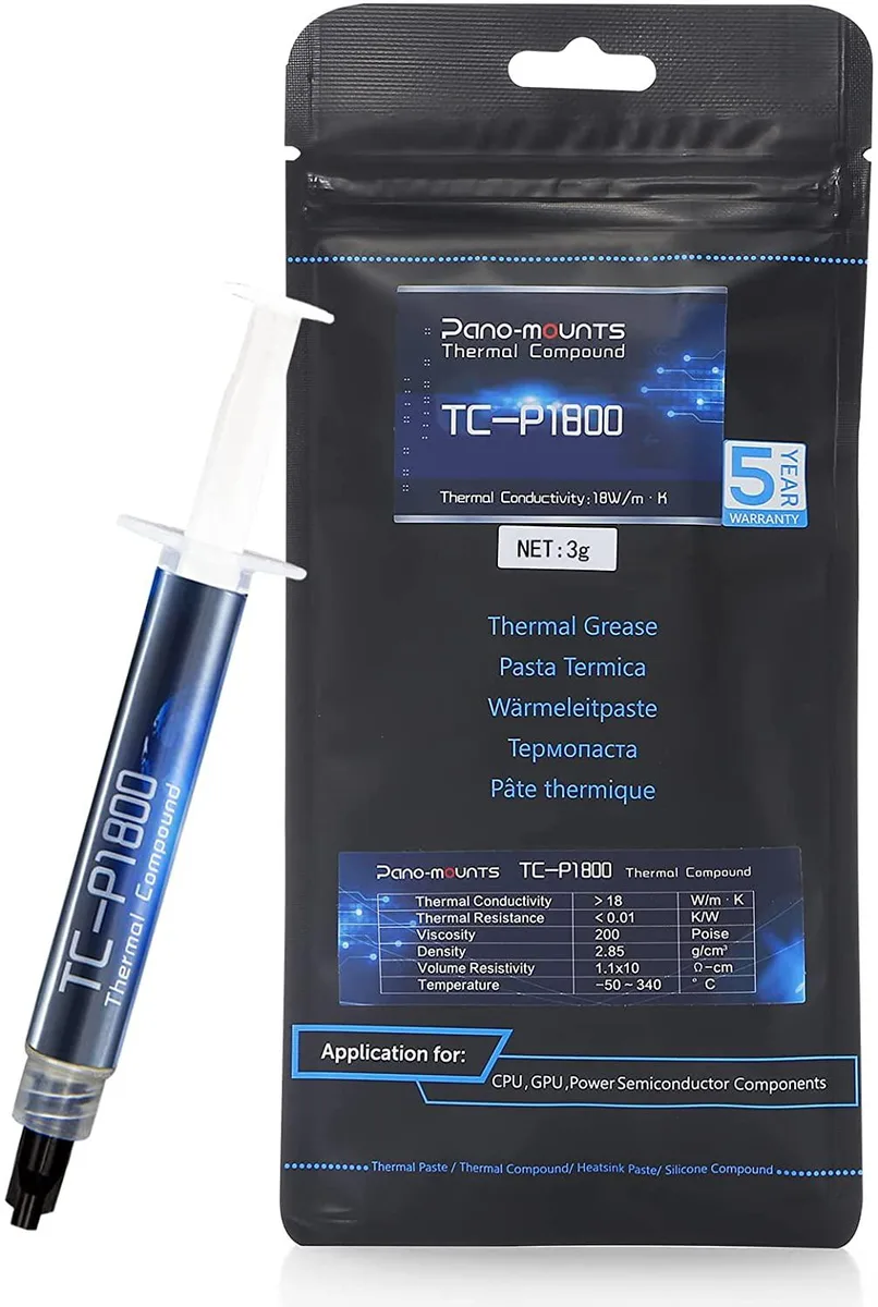 PANO-MOUNTS PANO-MOUNTS 3g Thermal Paste 18W/m·K — product photo
