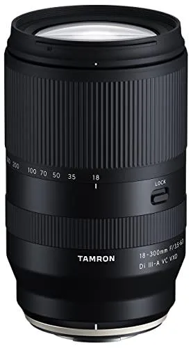 Tamron Tamron 18-300mm F/3.5-6.3 Di III-A VC VXD Fujifilm X-Mount camera lens — product photo