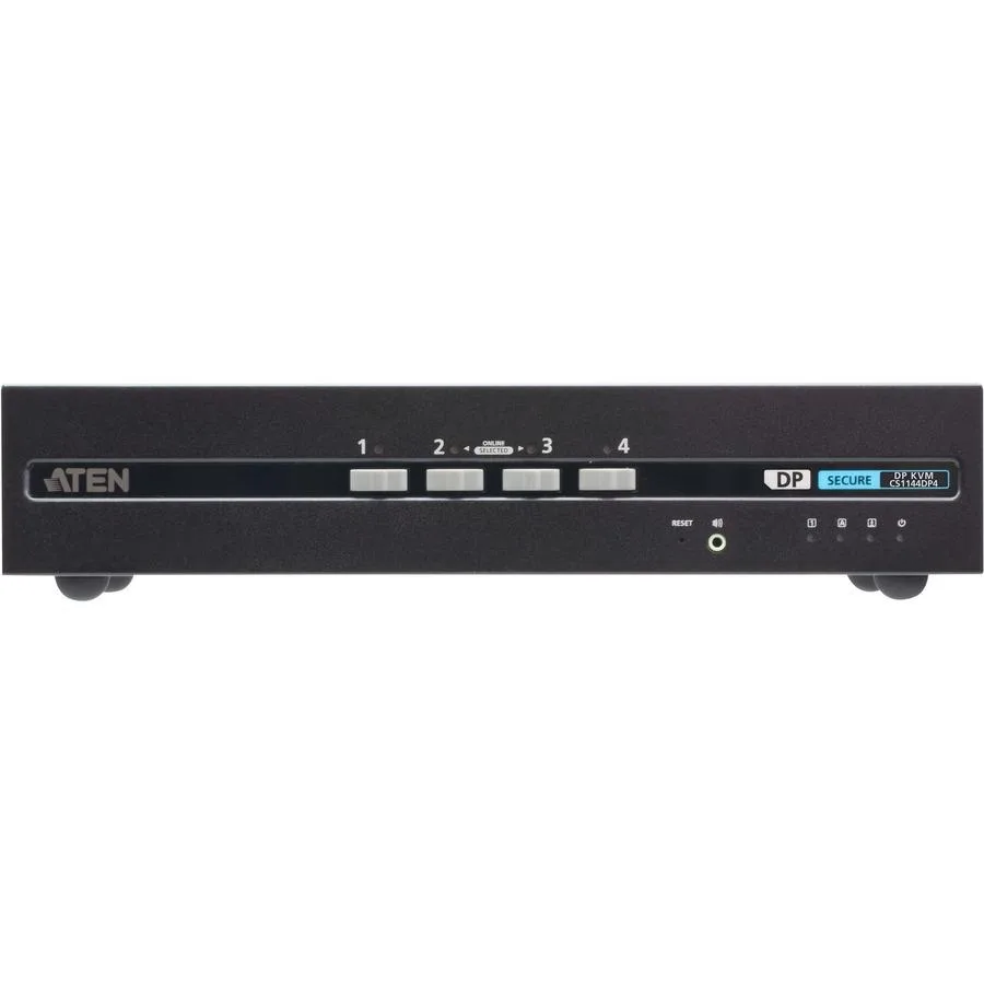 ATEN TECHNOLOGIES ATEN TECHNOLOGIES CS1144DP4 4-Port USB DisplayPort Dual Display Secure KVM Switch PP 4.0 — product photo