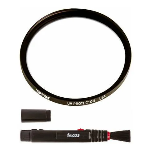 Tiffen Tiffen 82mm UV Protector Filter with Cleaning Brush camera accessory — product photo