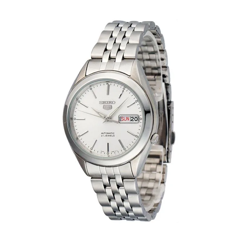Seiko Seiko 5 SNKL15K1 Silver Automatic Watch 38mm — product photo