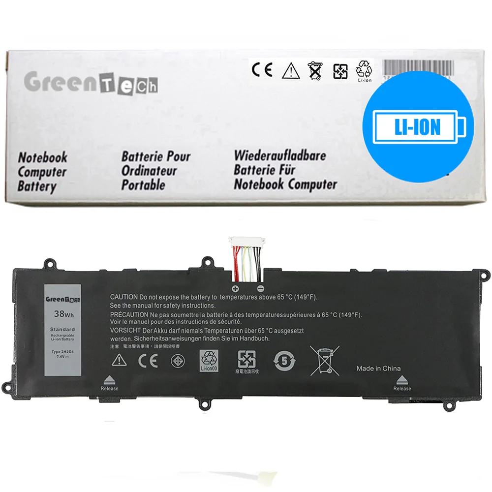 NShi NShi 2H2G4 laptop battery for Dell Venue 11 Pro 7140 7.4V 38WHR 5135mAh — product photo